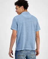 Sun + Stone Men's Faded Short Sleeve Polo Shirt, Exclusively at Macy's