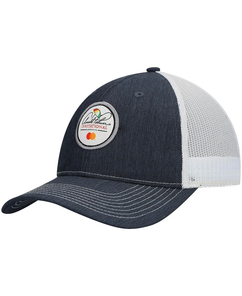 Ahead Men's Navy/White Arnold Palmer Invitational Logo Mesh Snapback Hat