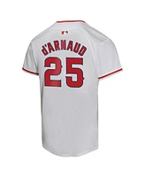 Nike Big Boys and Girls Travis d'Arnaud White Los Angeles Angels Home Game Player Jersey
