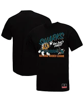 Mitchell & Ness Men's Black San Jose Sharks Local Food T-Shirt