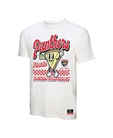 Mitchell & Ness Men's White Florida Panthers Local Food T-Shirt