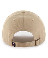 '47 Brand Men's Khaki Virginia Cavaliers Clean Up Adjustable Hat