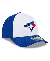 New Era Men's White Toronto Blue Jays Player Replica 9FORTY Adjustable Hat