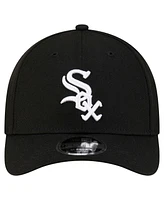 New Era Men's Black Chicago White Sox Player Replica 9FORTY Adjustable Hat