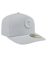 New Era Men's Gray Chicago Cubs Colorpack 59FIFTY Fitted Hat