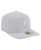 New Era Men's Gray Houston Astros Colorpack 59FIFTY Fitted Hat