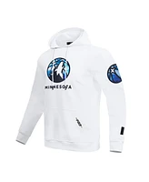 Pro Standard Men's White Minnesota Timberwolves 2024/25 City Edition Pullover Hoodie