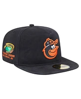 New Era Men's Black Baltimore Orioles Championship Side Flag A-Frame 59FIFTY Fitted Hat