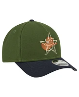 New Era Men's Dark Green Houston Astros City Feature 9FORTY A-Frame Adjustable Hat