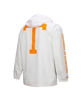 Mitchell & Ness Men's White Tennessee Volunteers Coaches Full-Snap Hoodie Jacket