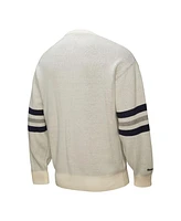 Mitchell & Ness Men's Cream New York Yankees Retro Pullover Sweater