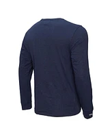 Mitchell & Ness Men's Navy San Diego Padres Arched Logo Slub Long Sleeve T-Shirt