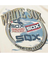 Mitchell & Ness Men's Cream Chicago White Sox Cooperstown Collection Crown Jewels T-Shirt