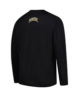 Nike Men's Black Purdue Boilermakers Basketball Shootaround Long Sleeve T-Shirt