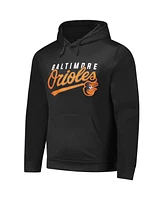 Dunbrooke Men's Black Baltimore Orioles Champion Pullover Hoodie