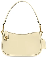 Coach Leather Swinger Shoulder Bag