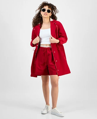 East On Rodeo Women's Drawstring-Waist Long-Sleeve Jacket
