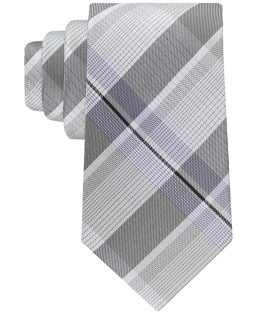 Calvin Klein Men's Rowe Plaid Tie