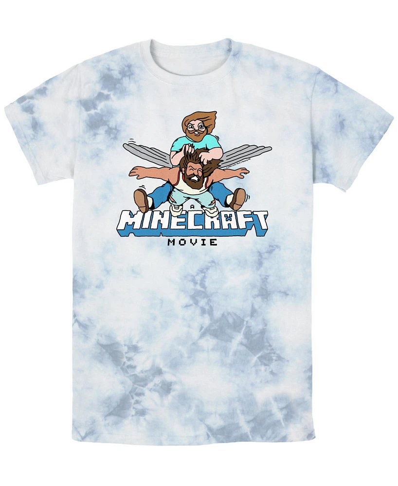Fifth Sun Men's Minecraft Movie Winged Jason Short Sleeve T-Shirt
