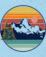 Design By Humans Men's Mountain View Short Sleeve T-Shirt