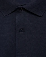 Mango Men's Regular-Fit Cotton Polo Shirt