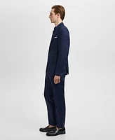 Mango Men's Slim-Fit Tailored Linen Blazer