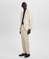 Mango Men's Eu Super Slim-Fit Suit Pants