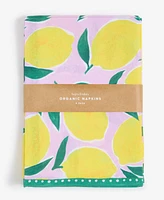 Supra Endura Cotton Lemon Napkin, Set of 4