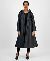 Baxter Wood Women's Longliner Hooded Rain Coat