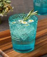 Certified International Victoria Acrylic Double Old Fashioned Glasses
