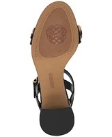 Vince Camuto Women's Chirie Chain T-Strap Block-Heel Sandals