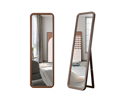 Vlsrka Solid Wood Full Length Mirror
