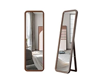 Vlsrka Solid Wood Full Length Mirror