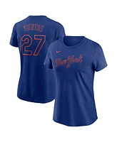 Nike Women's Mark Vientos Royal New York Mets Fuse Name Number T-Shirt