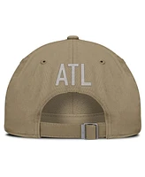 Nike Men's Olive Atlanta Braves Club Adjustable Hat