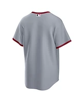 Nike Men's Gray Cleveland Guardians Road Replica 2. 0 Jersey