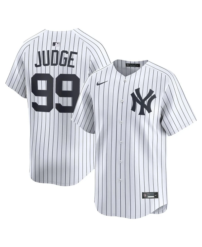 Nike Men's Aaron Judge White New York Yankees Home Limited Player Jersey