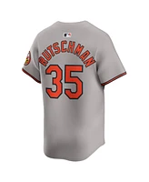Nike Men's Adley Rutschman Gray Baltimore Orioles Road Limited Player Jersey