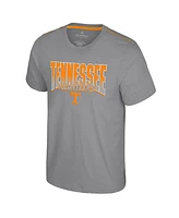 Colosseum Men's Gray Tennessee Volunteers Dual Logo T-Shirt