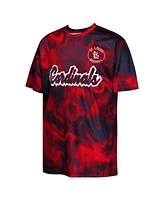Outerstuff Big Boys and Girls Red/Navy St. Louis Cardinals Pinch Hitter T-Shirt
