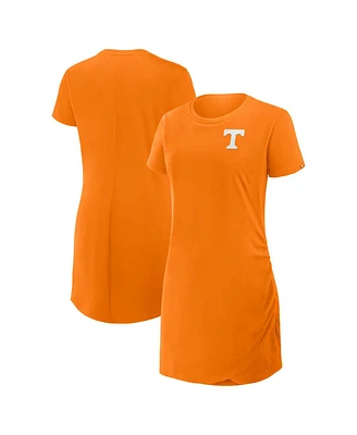 Fanatics Women's Tennessee Orange Volunteers Relaxed Fit Drape T-Shirt Dress