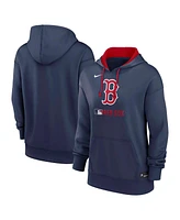 Nike Women's Navy Boston Red Sox Authentic Collection Performance Pullover Hoodie