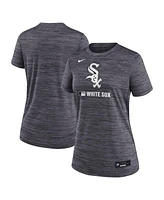 Nike Women's Black Chicago White Sox Authentic Collection Velocity Performance T-Shirt