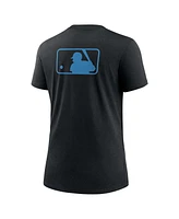 Nike Women's Black Miami Marlins Authentic Collection Early Work Tri-Blend T-Shirt