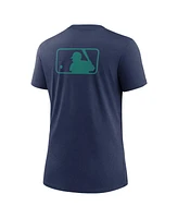 Nike Women's Navy Seattle Mariners Authentic Collection Early Work Tri-Blend T-Shirt