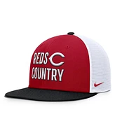 Nike Men's Red Cincinnati Reds Pro Trucker Snapback Hat