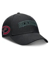 Nike Men's Black Arizona Diamondbacks Rise Gaberdine Adjustable Hat