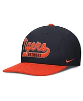 Nike Men's Navy/Orange Detroit Tigers Pro Performance Snapback Hat