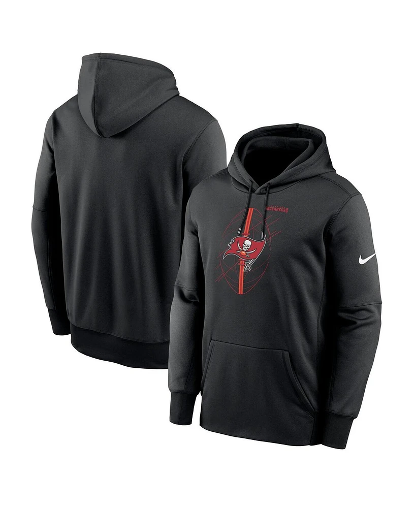 Nike Men's Black Tampa Bay Buccaneers Performance Fleece Pullover Hoodie