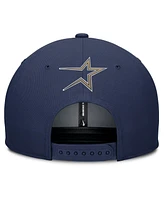 Nike Men's Gray/Navy Houston Astros Pro Performance Snapback Hat
